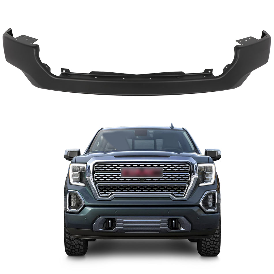 Fits for GMC Sierra 1500 2019 2020 2021 Bumper NEW Primered Steel Front Face Bar