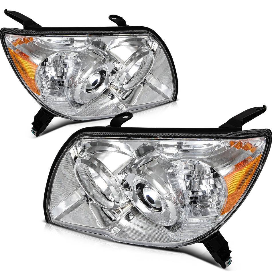For Toyota 4Runner 4 Runner 2006-2009 Headlights Assembly Pair LeftRight Sides
