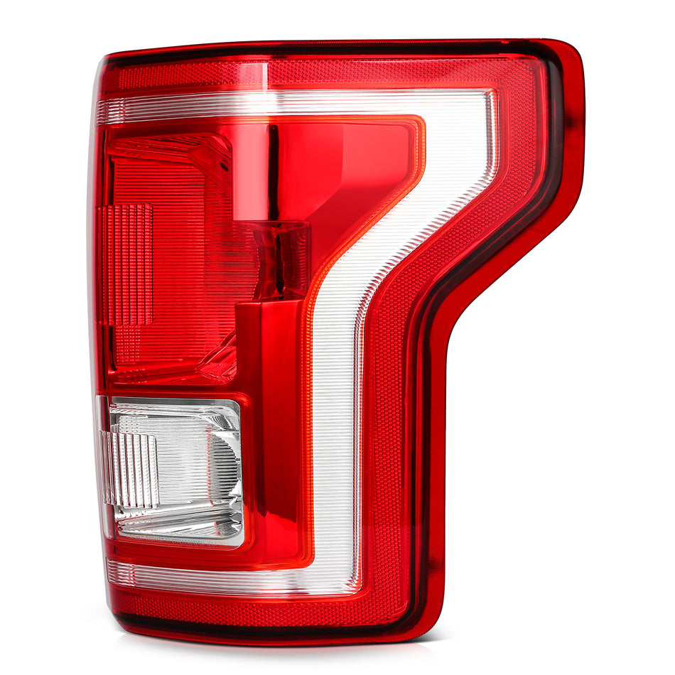 For 2017-2015 Ford F-150 Passenger Side Tail Light Assembly Red Brake Lamps