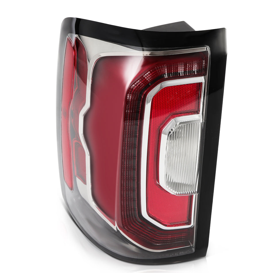 Left Driver Side For 2016 2017 2018 GMC Sierra 1500 Red LED Taillights Assembly