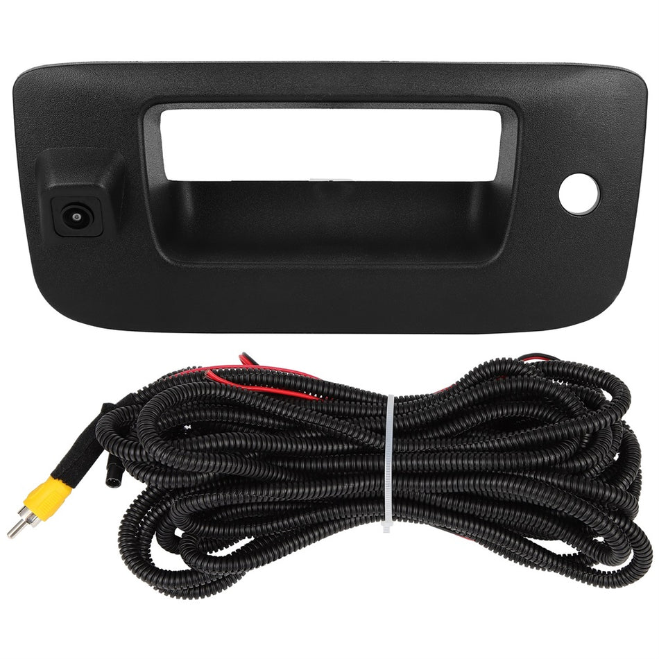 For Chevrolet Silverado GMC Sierra 2007-2014 withCamera Rear Tailgate Handle Bezel