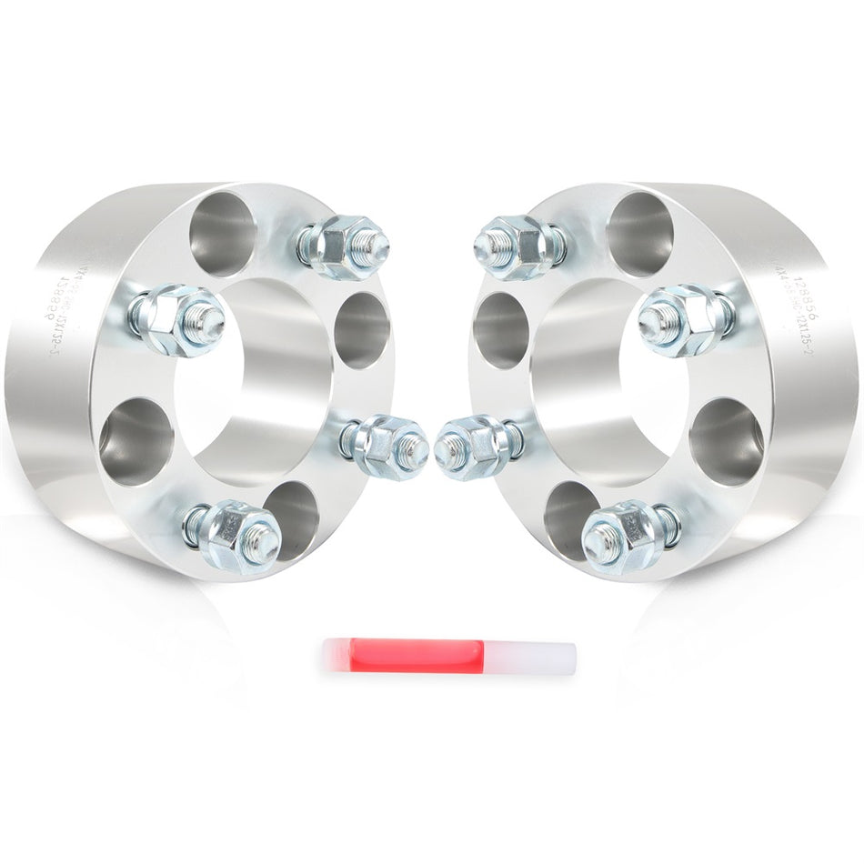2 Pcs 4x4 4x101.6 2inch 51 mm Wheel Spacers 68.5 CB For Yamaha Golf Cart 12x1.25