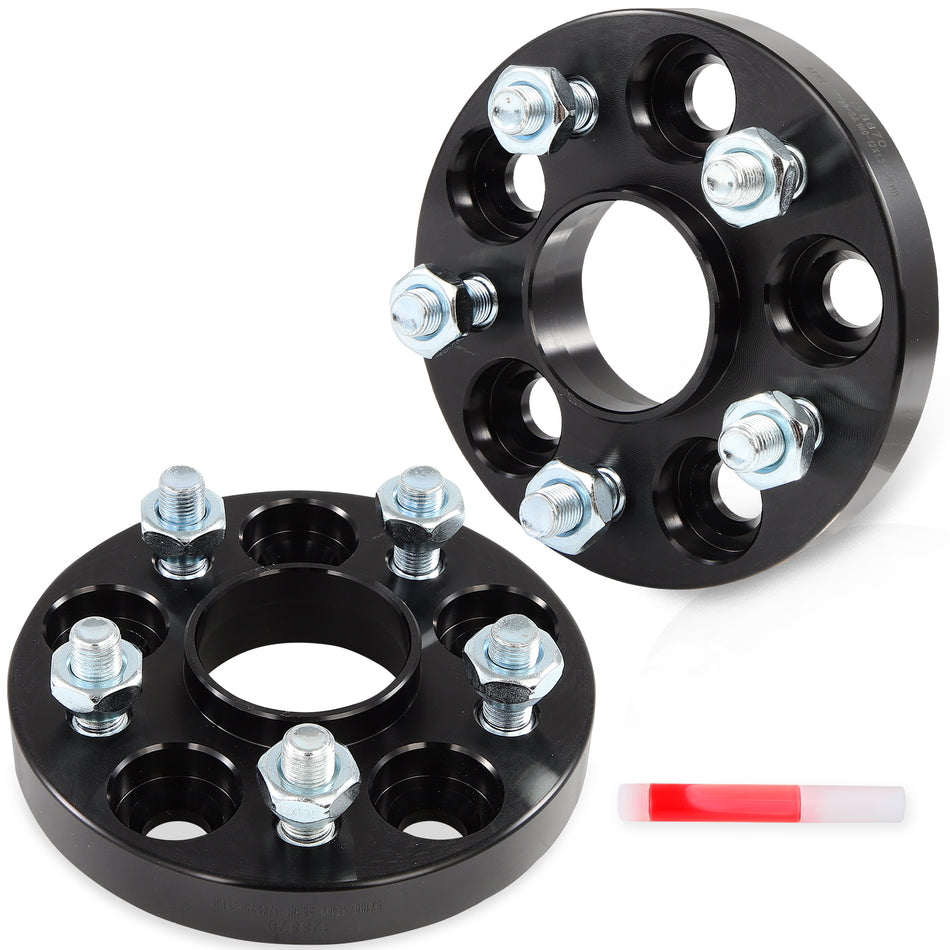 2 Pcs 20mm 5x100 Hub Centric Wheel Spacers For Subaru Forester Impreza 1998-2018