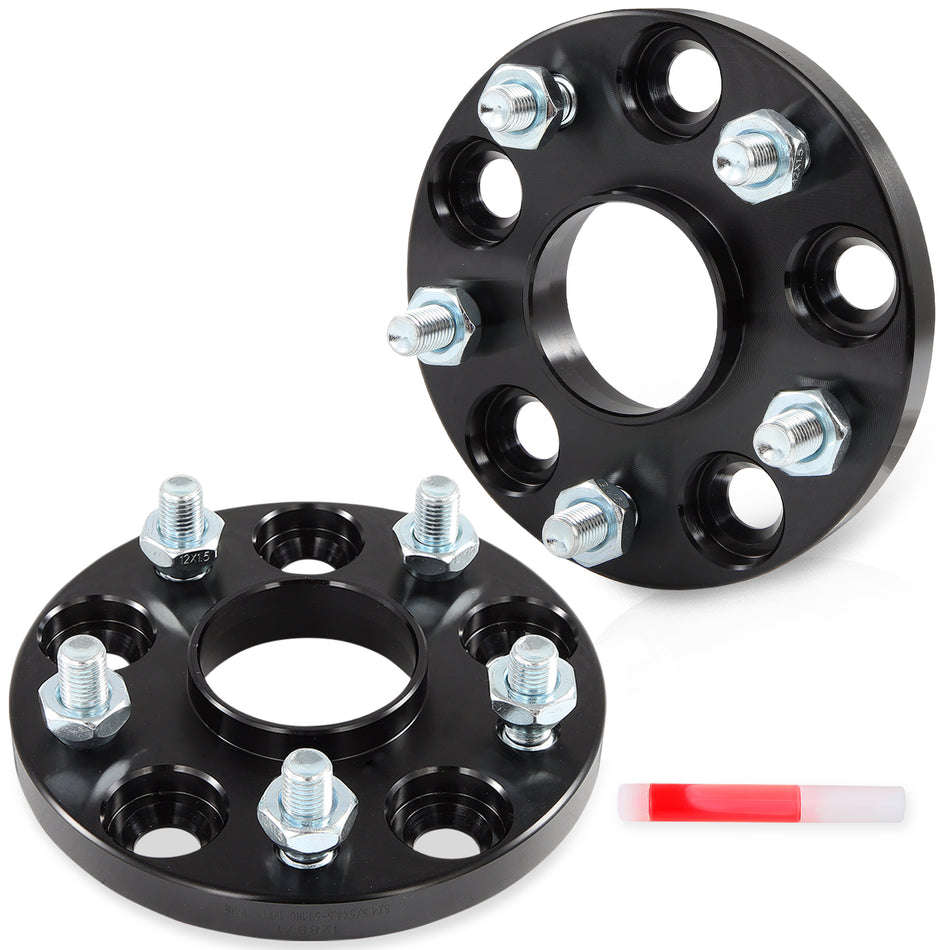2 Pcs 15mm 5x4.5 5x114.3 Hub Centric Wheel Spacers For Toyota Tacoma RAV4 Sienna