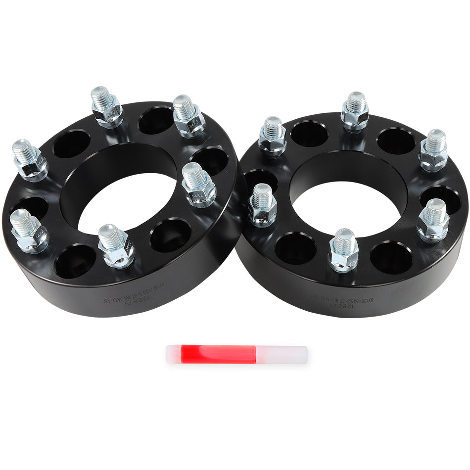 2X 1.5inch 6x135 to 6x5.5 Wheel Adapters 6x135 to 6x139.7 Fits Ford w/ Chevy Wheels