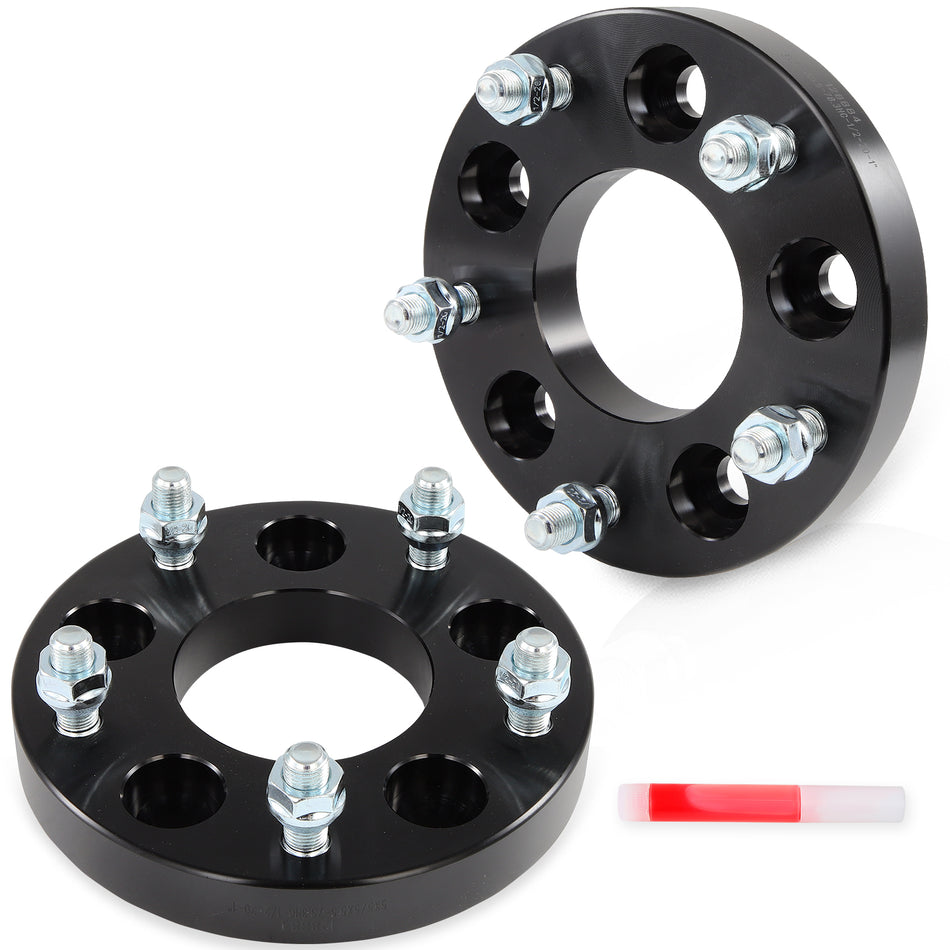 (2) 5x5 to 5x5.5 Wheel Adapters 1inch 5x127 Hub to 5x139.7 Wheel Fits Jeep Wrangler