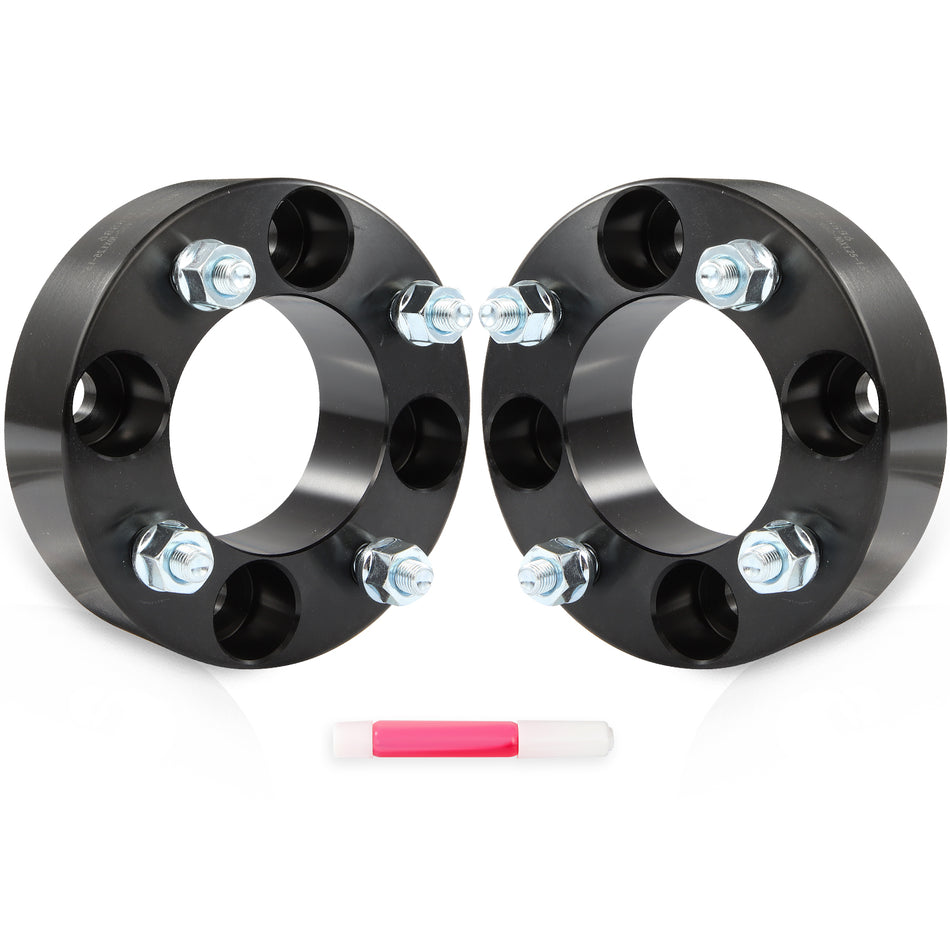 2Pc 1.5inch 4x110 M10x1.25 Wheel Spacers 76mm For Yamaha Grizzly 700 2007 2008-2014