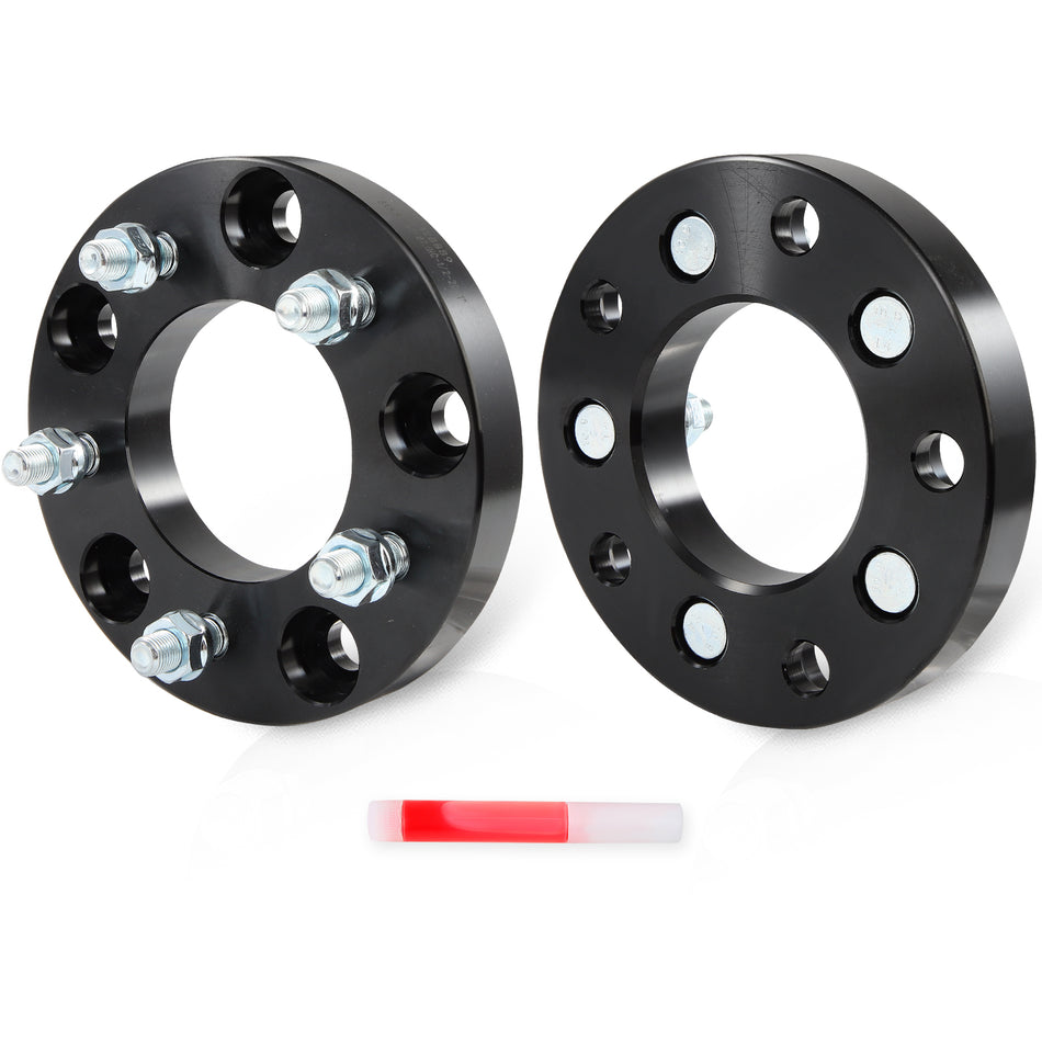 2x 1 inch 5x139.7 to 5x127 Wheel Adapter 5x5.5 to 5x5 1/2inchx20 Studs For Ram 1500