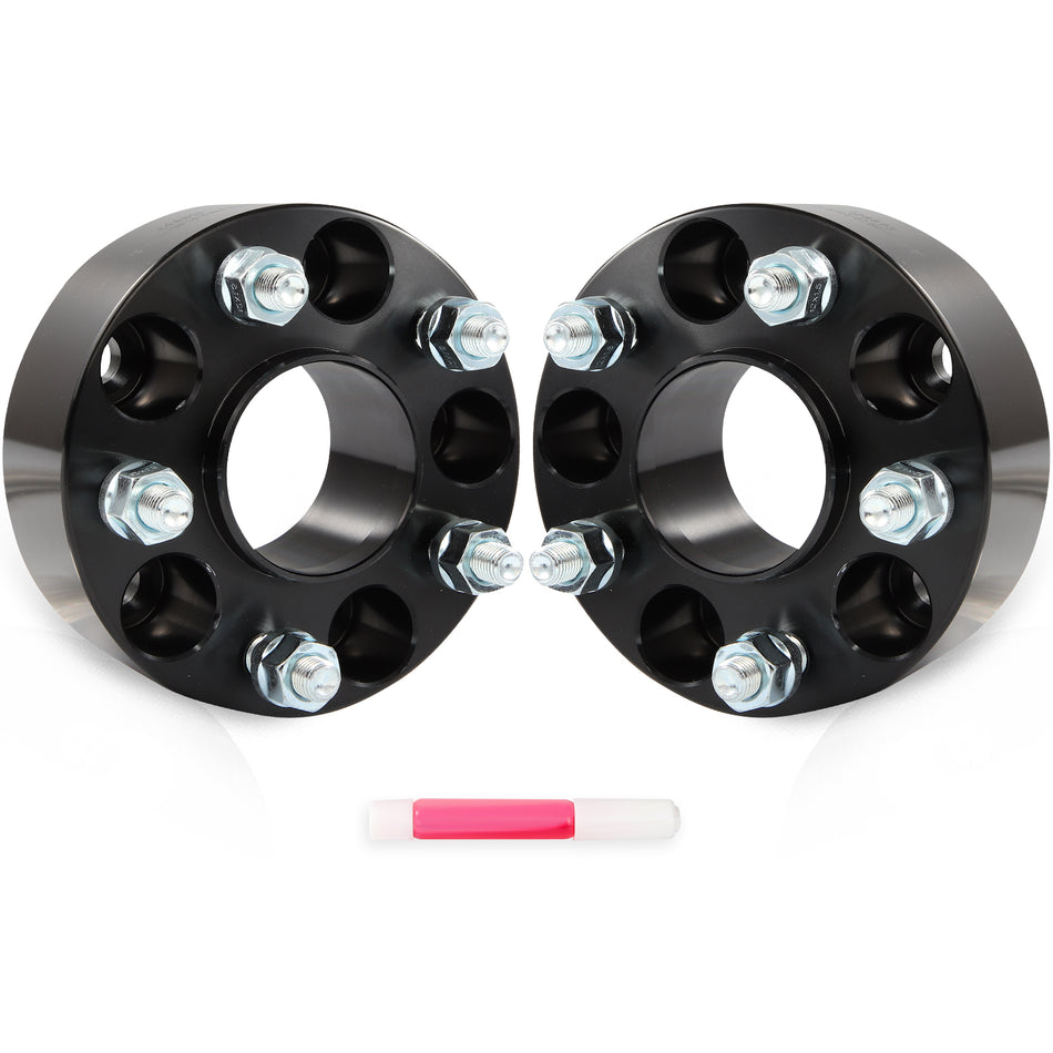 2 X 2inch 5x4.5inch Wheel Spacers M12x1.5 67.1mm For Jeep Compass 2007 2008 2009-2016