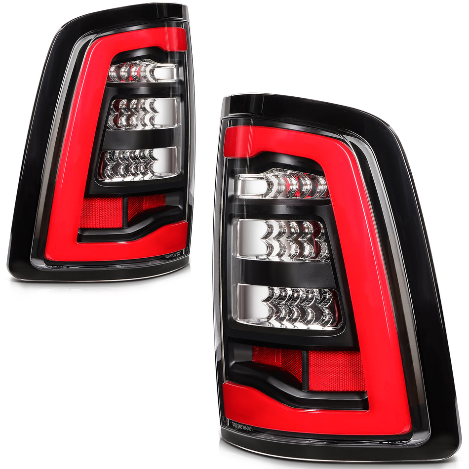 Tail Light Assembly For 2009-2018 Dodge Ram 1500 2500 3500 Full LED Type