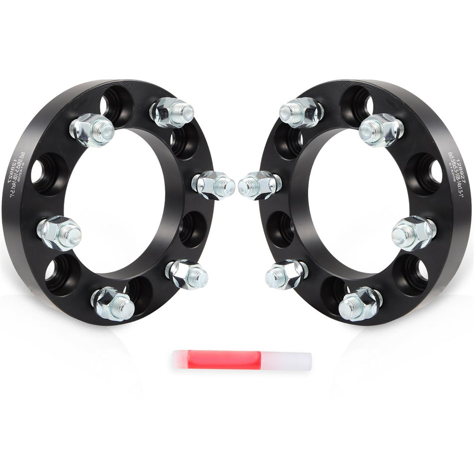 2Pcs 1inch Wheel Spacers 6x5.5 For 1999-2023 Chevy Silverado GMC Sierra 1500 14x1.5