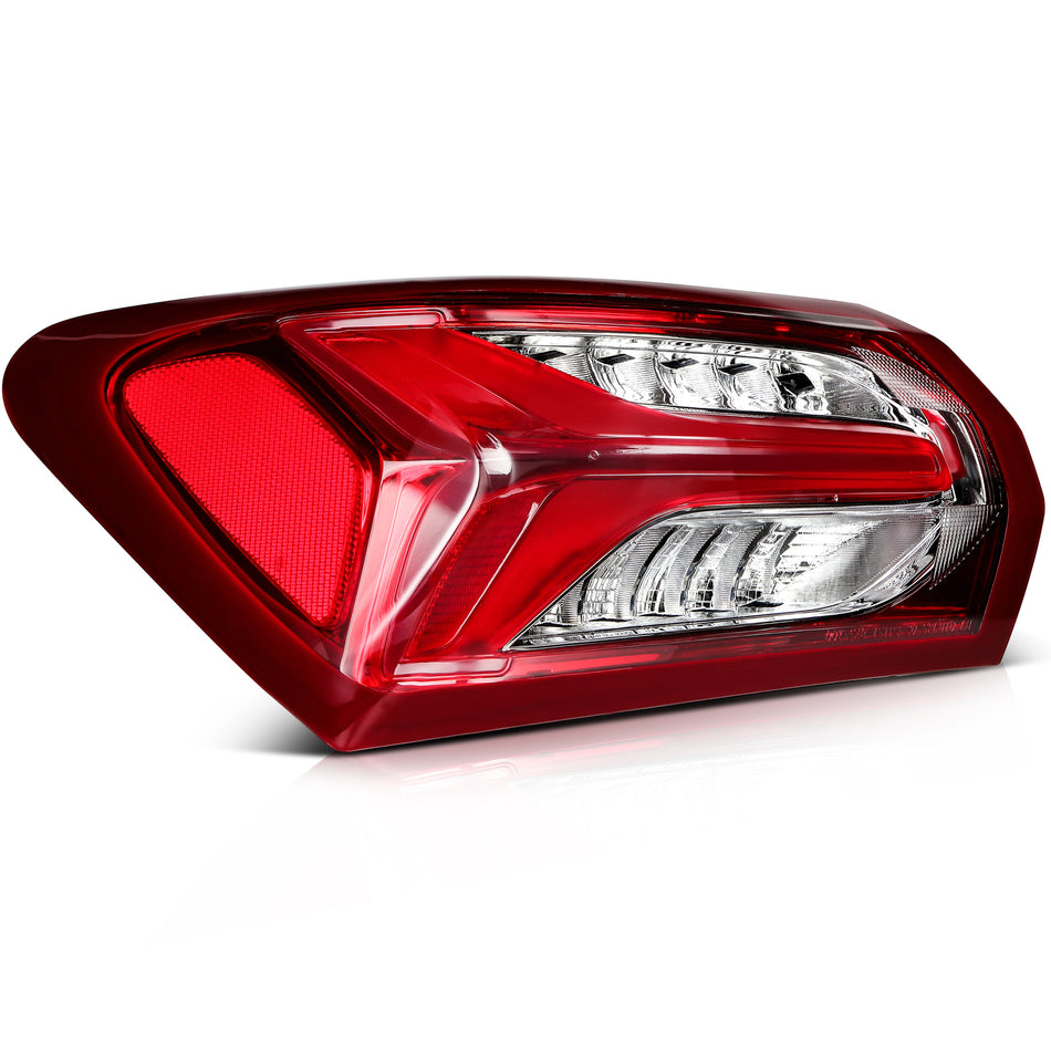 Tail Lights Left Driver Side For 2019-2022 Chevy Malibu Outer Red LED Type