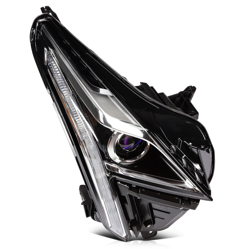 Passenger Side For 2017-2018 Cadillac XT5 3.6L Headlight Assembly withLED DRL