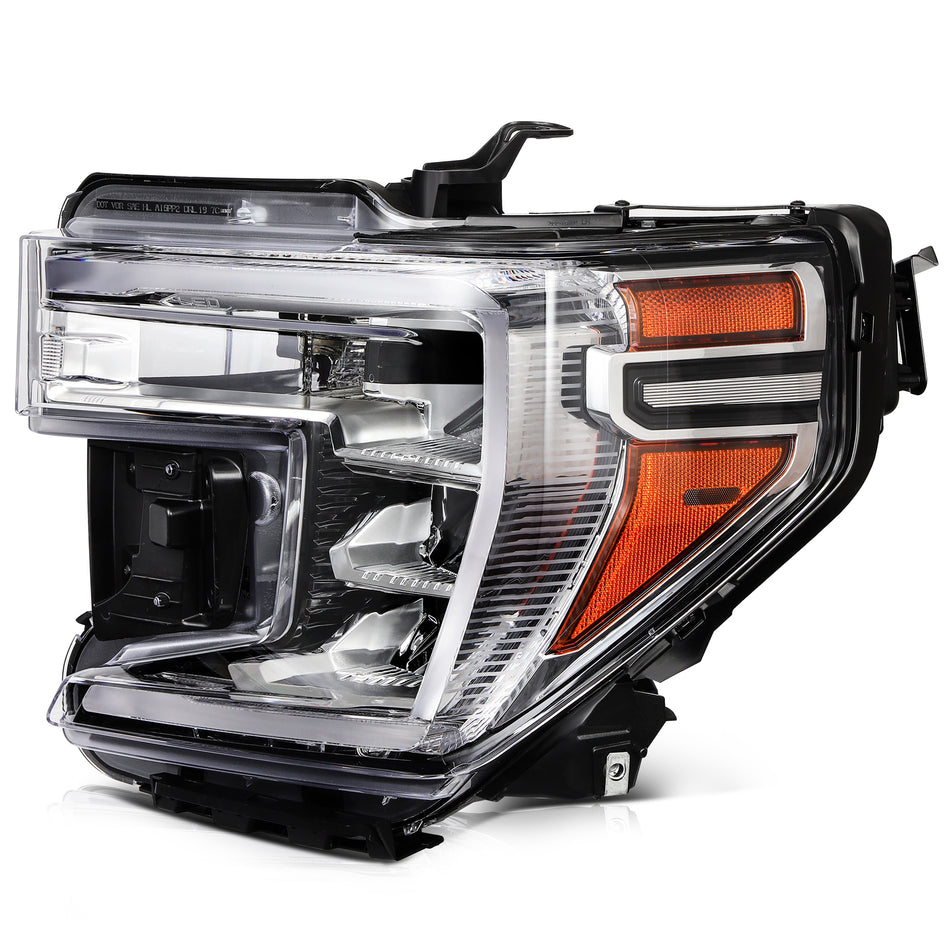 Driver Side Full LED Headlights For GMC Sierra 1500 2019 2020 2021