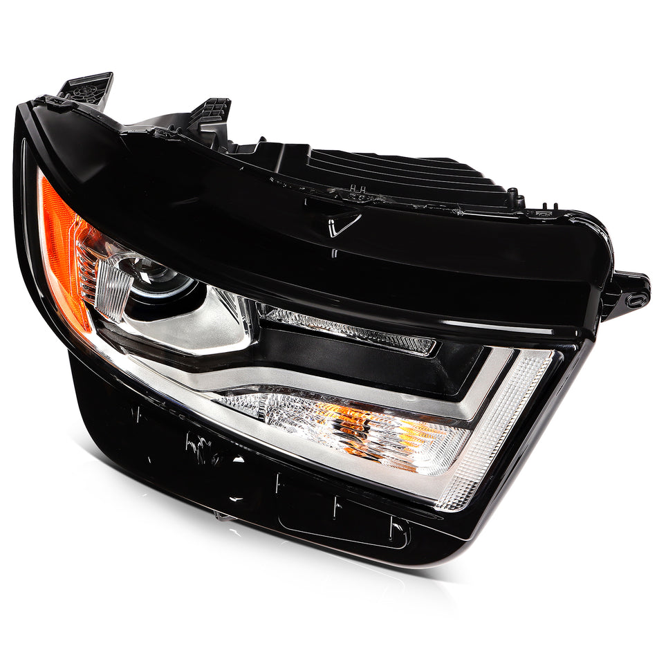 Fits 2015-2018 Ford EdgeHeadlight Assembly Black HousingRight Side