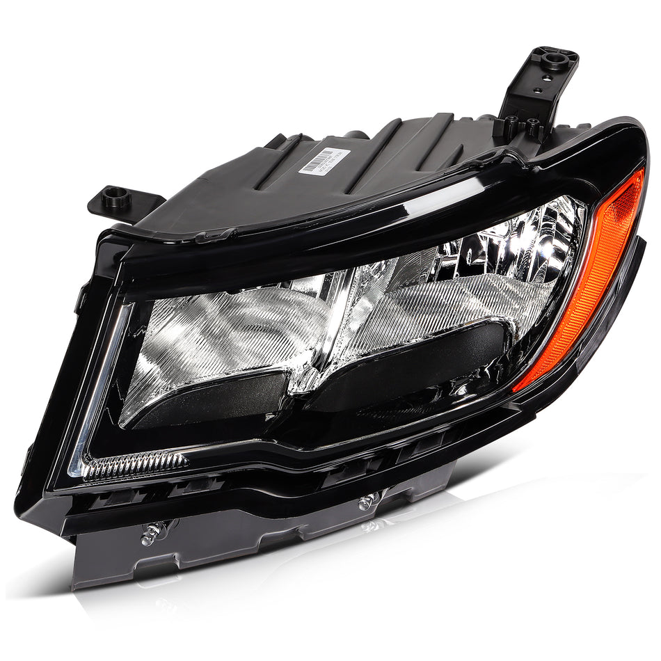 Headlight Assembly For 2017-2021 Jeep Compass Halogen Type Left Driver Side