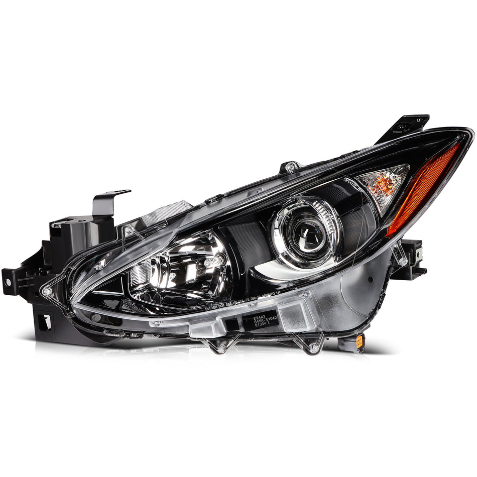 Driver Side Headlights Assembly For 2014 2015 2016 Mazda 3 withProjector