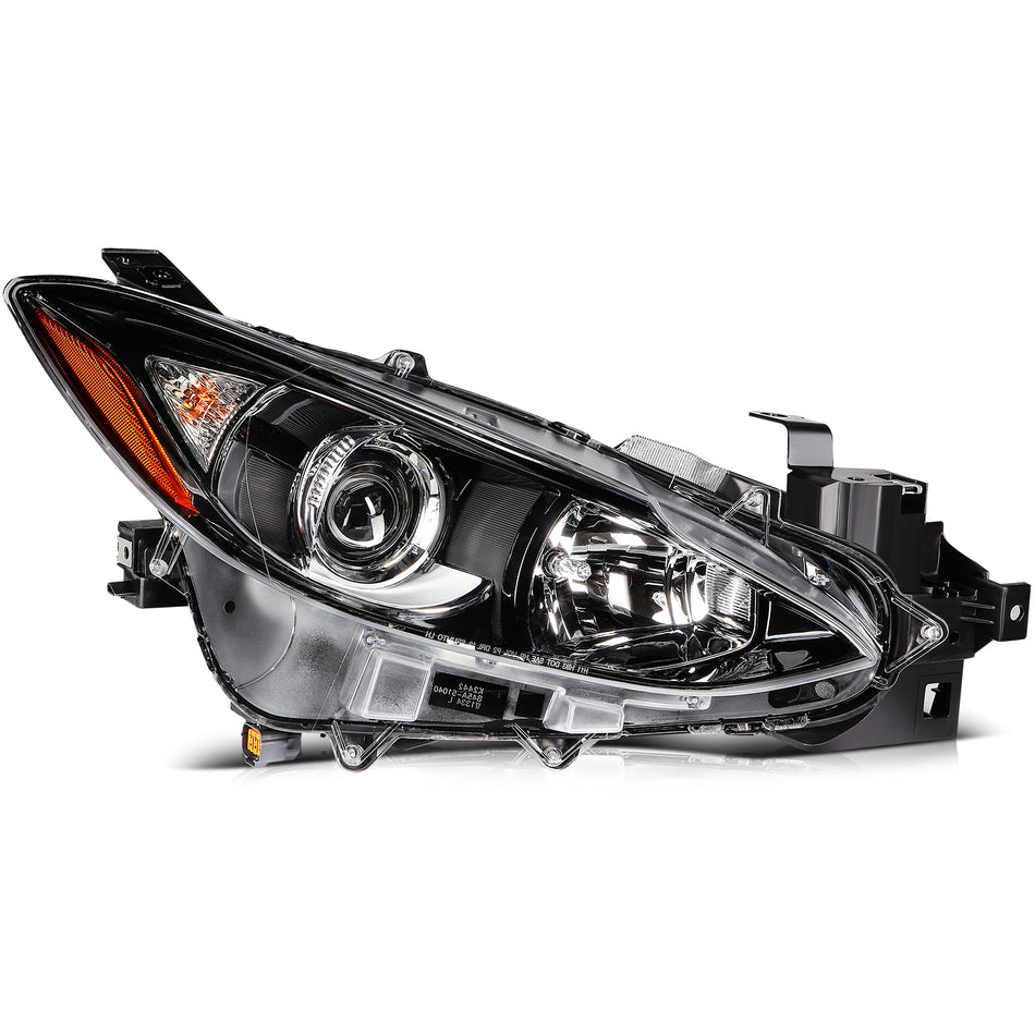 Headlight Assembly For 2014-2016 Mazda 3 withProjector Right Side