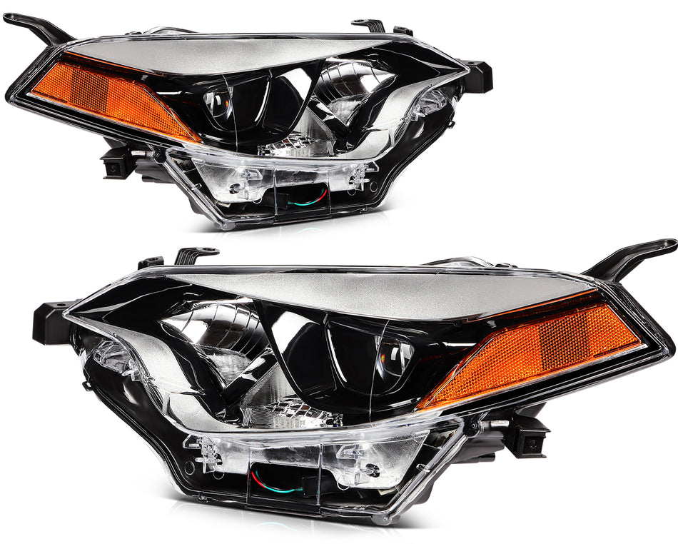 For Toyota Corolla 2014-2016 Headlamps Headlights Assembly Pair LeftRight Sides