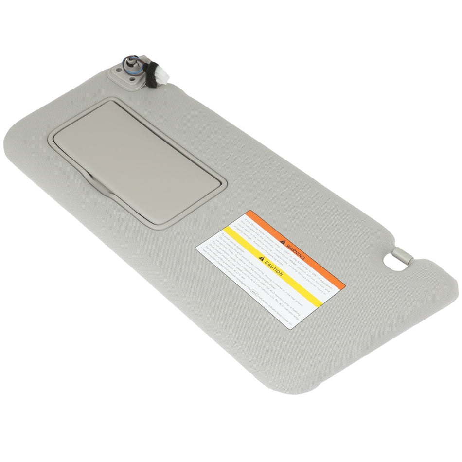 Left Driver Gray Sun Visor Brand New For Infiniti QX56 QX80 96401-1LA3D 11-16