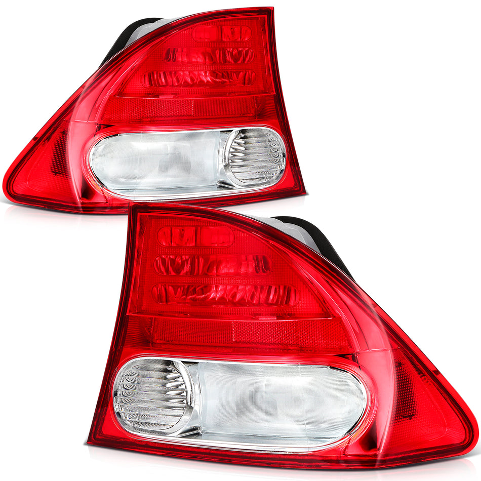 Tail Light Assembly For 2006-2008 Honda Civic Sedan Rear Brake Lamp Left Right
