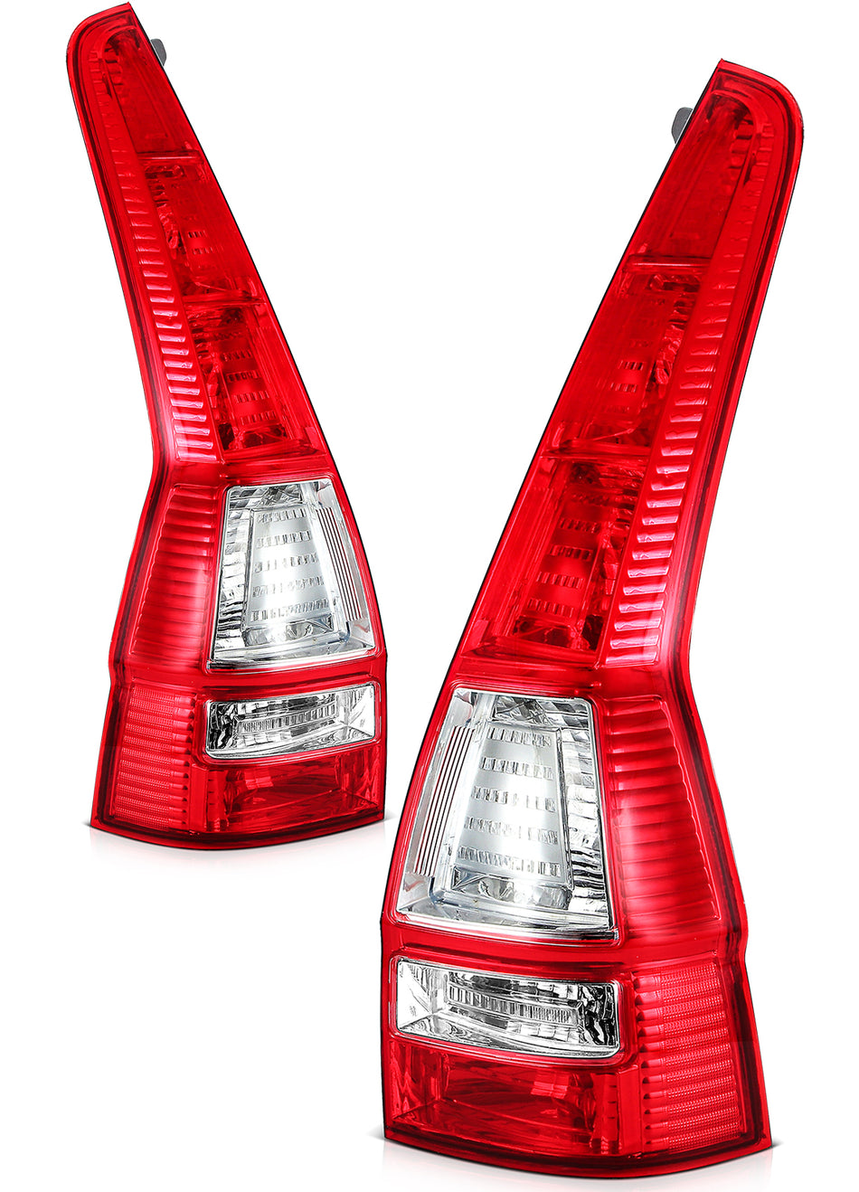 Red Rear Driver LPassenger R Tail Lights Assy Pair For 2007-2011 Honda CR-V