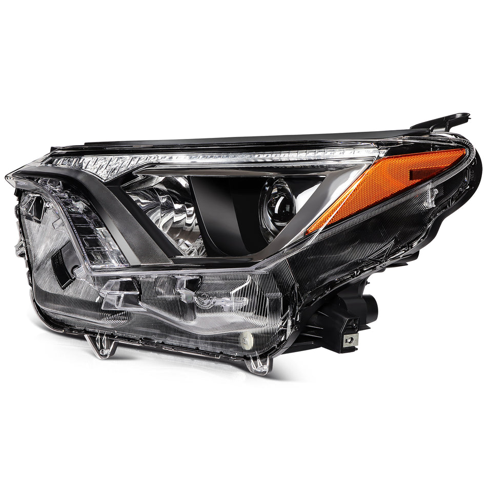 Left Driver Side For 2016 2017 2018 Toyota RAV4 Headlight Assembly