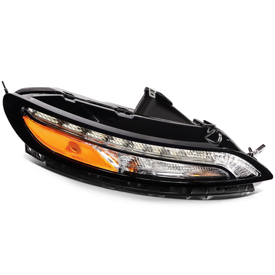 Fits Jeep Cherokee 2014-2018 LED DRL Headlight Assembly Set Right Passenger Side