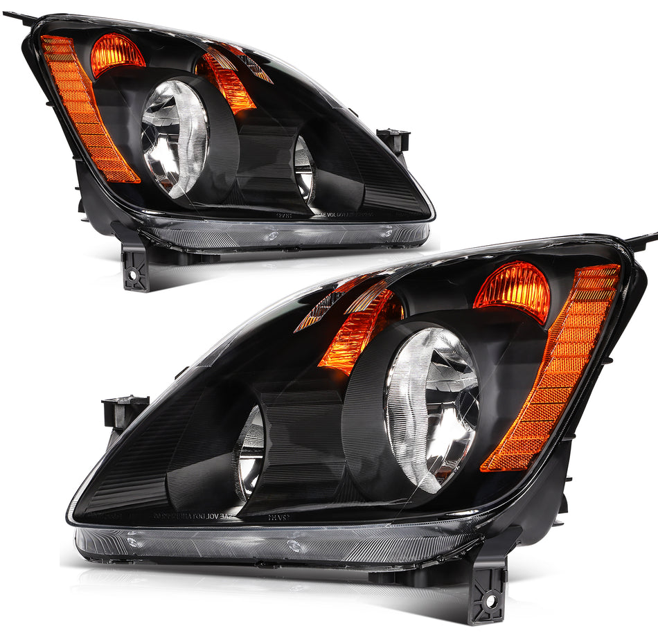 [2pcs/Pair] For Japan Built 2005-2006 Honda CRV C-RV Halogen Headlight Headlamp