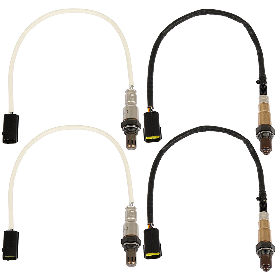 4x For INFINITI QX56 QX80 5.6L 2011-2014 Upstream & Downstream Oxygen O2 Sensors