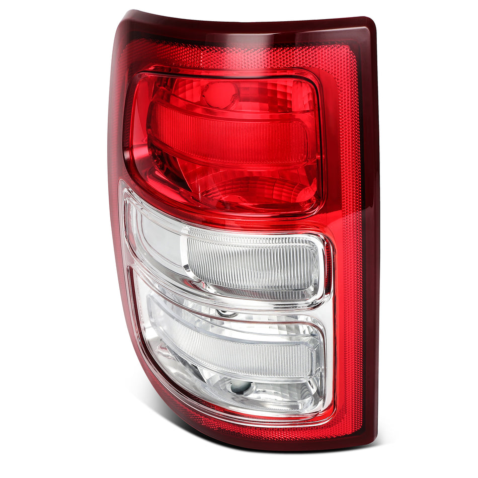 Left Driver Side For 2019-2024 Ram 2500 3500 Tail Light Assembly Red Bezel