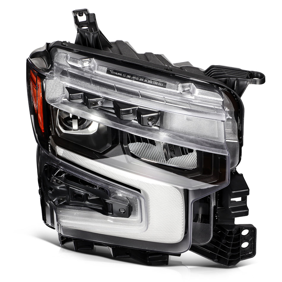 For 2024-2022 Chevy Silverado 1500 Headlight Assembly Passenger Side withLED DRL