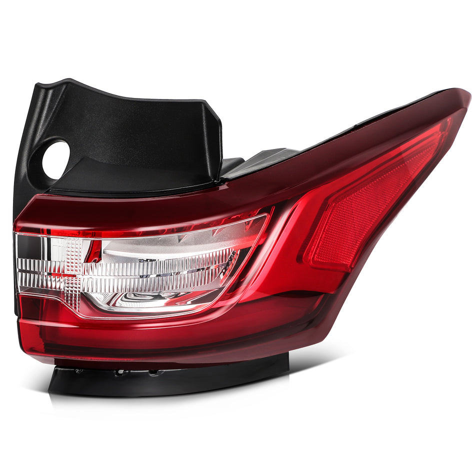 Right Side Tail Light Assembly For 2018-2021 Chevy Traverse Red Outer LED