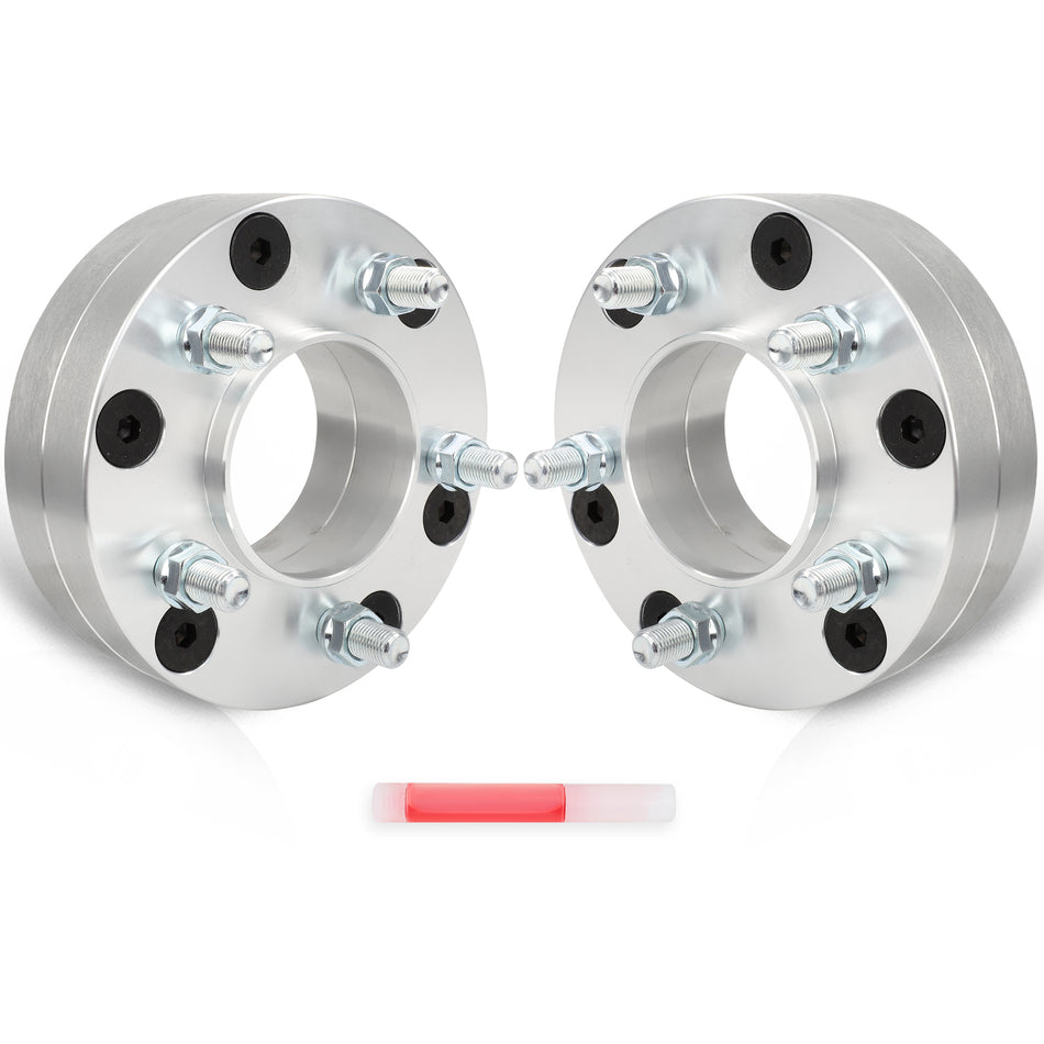 2 Pcs 6x135 to 5x5 2inch 14x1.5 Wheel Spacer For Ford F-150 Lobo Lincoln Navigator