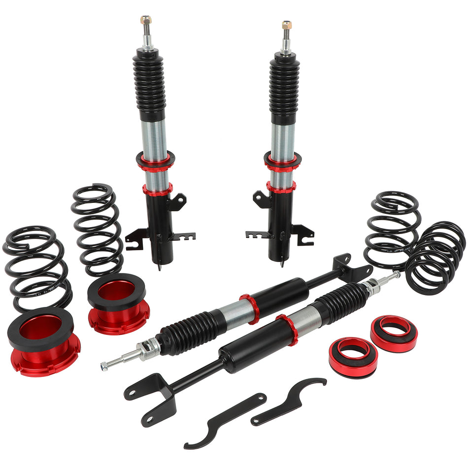 FOR DODGE DART 2013-2016 ADJUSTABLE COILOVERS SHOCK STRUT ADSORBER LOWERING KITS