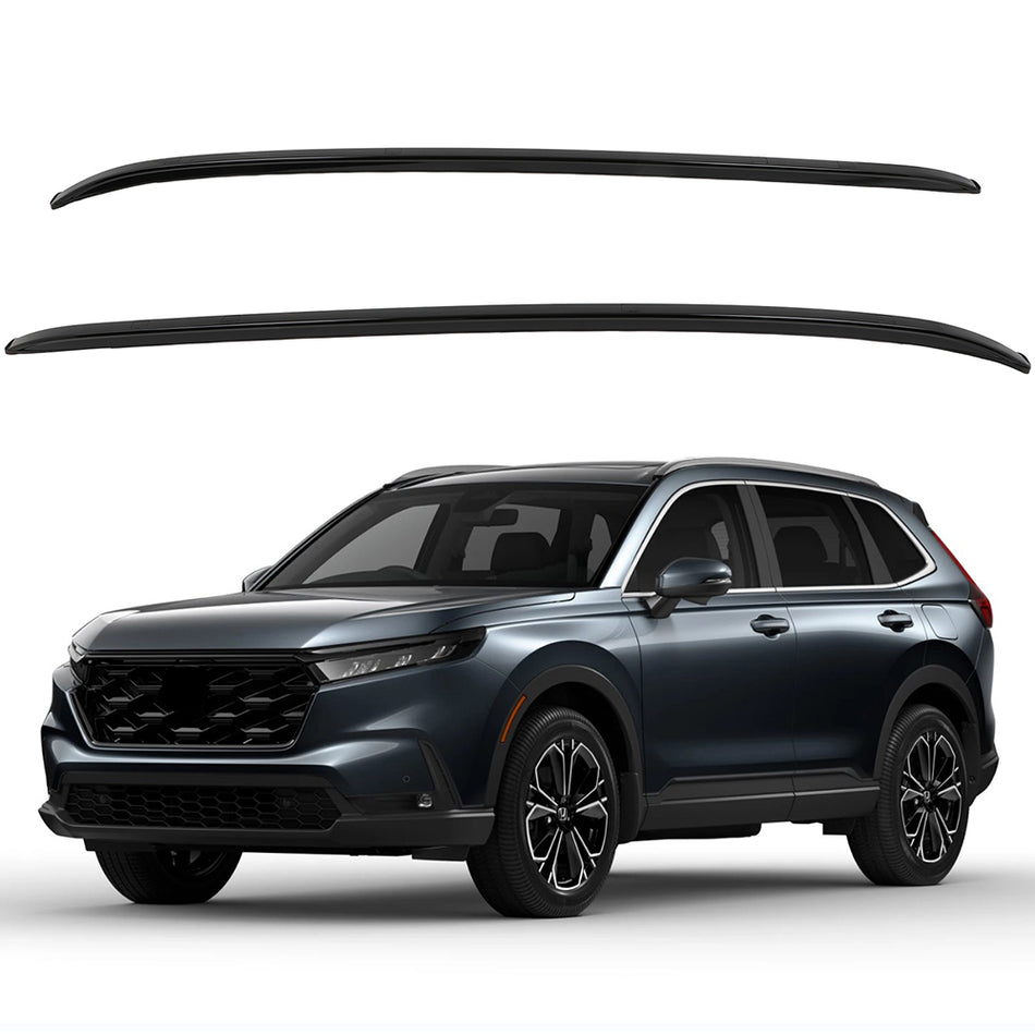 Roof Rack Set Roof Side Rail Luggage Cargo Carrier Black For 2023 Honda Crv CR-V
