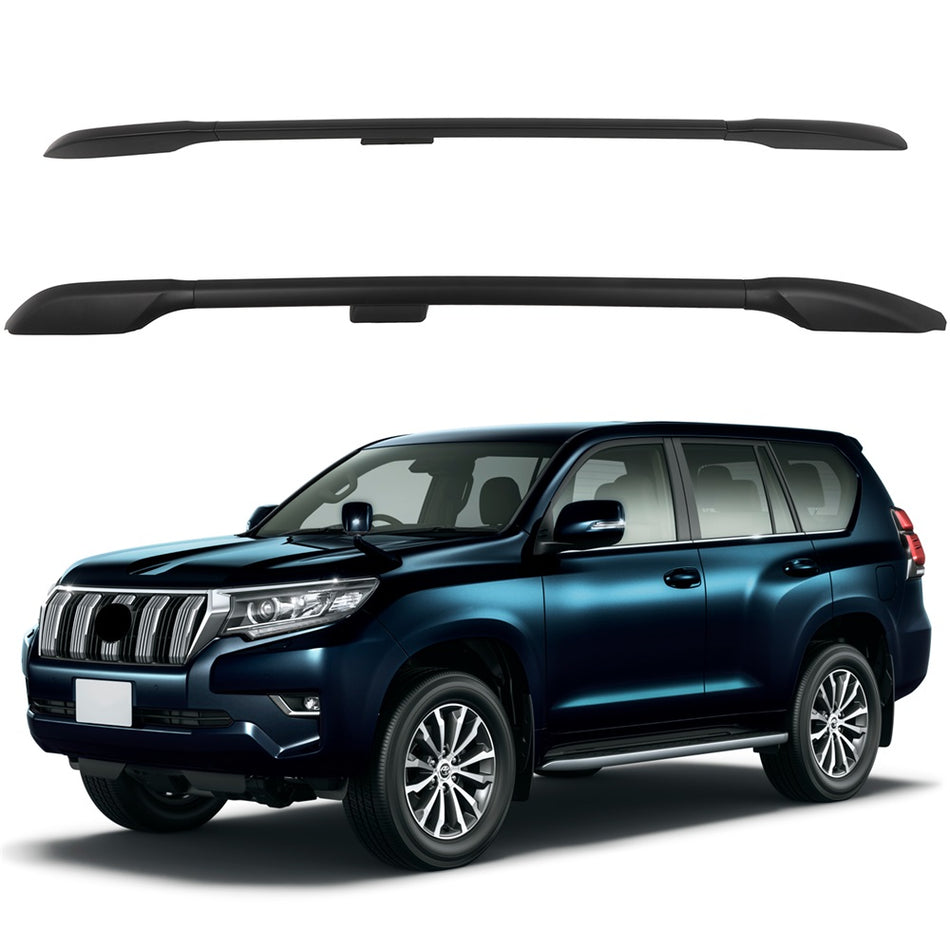 For 2010-2018 Toyota Prado 150 Roof Side Rail Roof Rack Set Luggage Carrier