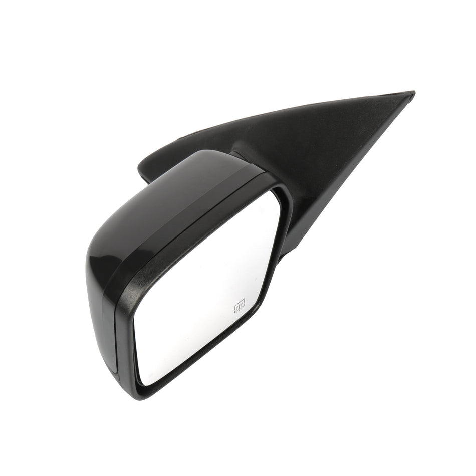 Power Heated For 2006-2012 Ford Fusion Black Smooth Housing Mirror Driver Side 131401