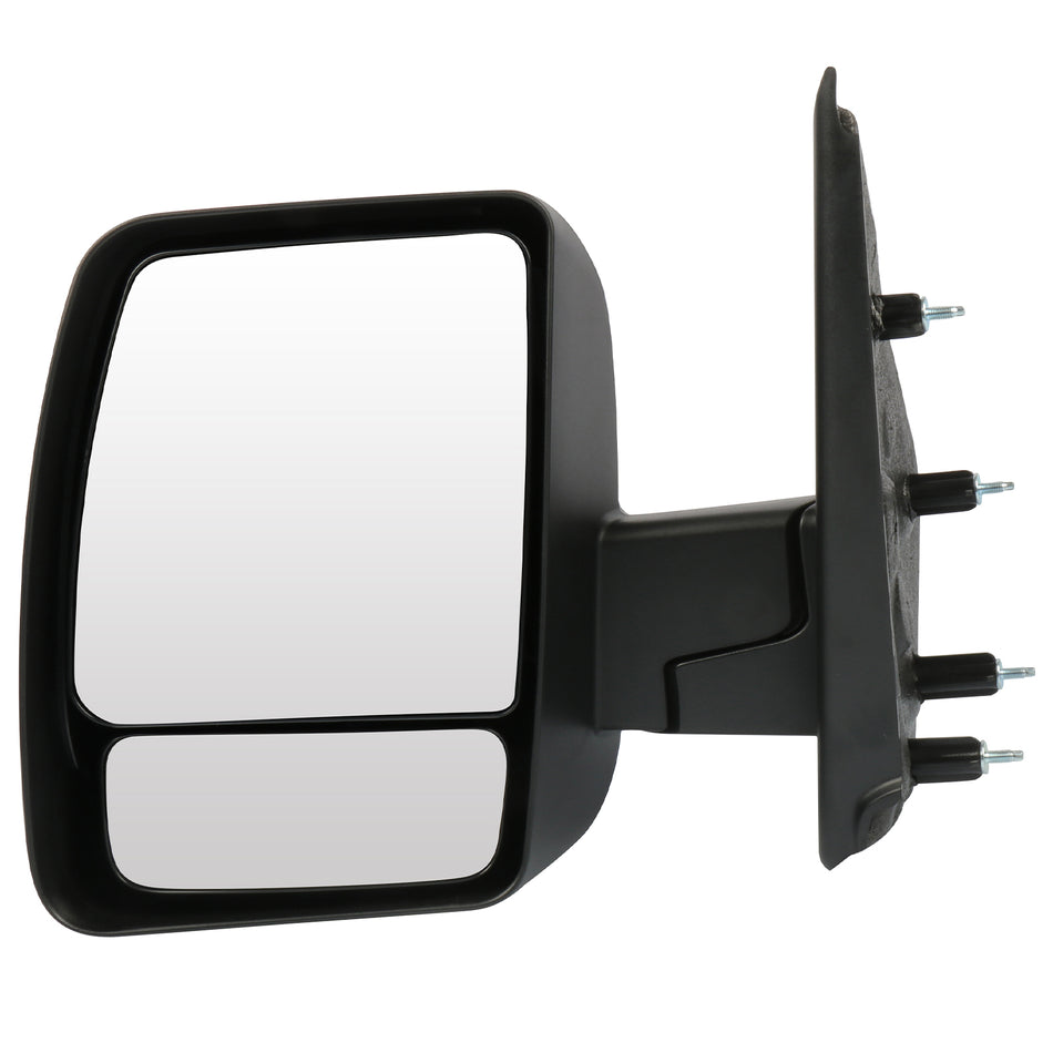 2012-2013 Fits Nissan NV 1500/2500/3500 Driver Side Mirror Black Manual Fold