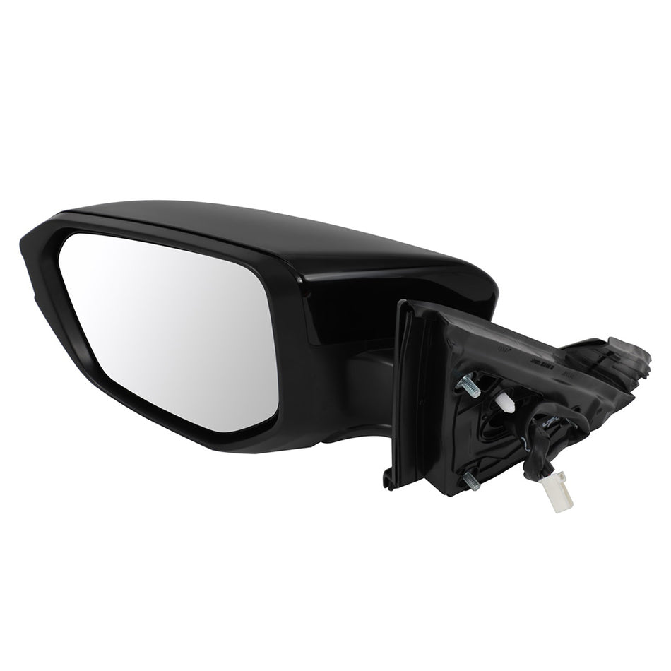 Driver Side View Mirror Fits 2016-on Honda Civic Manual Folding Power Black LH