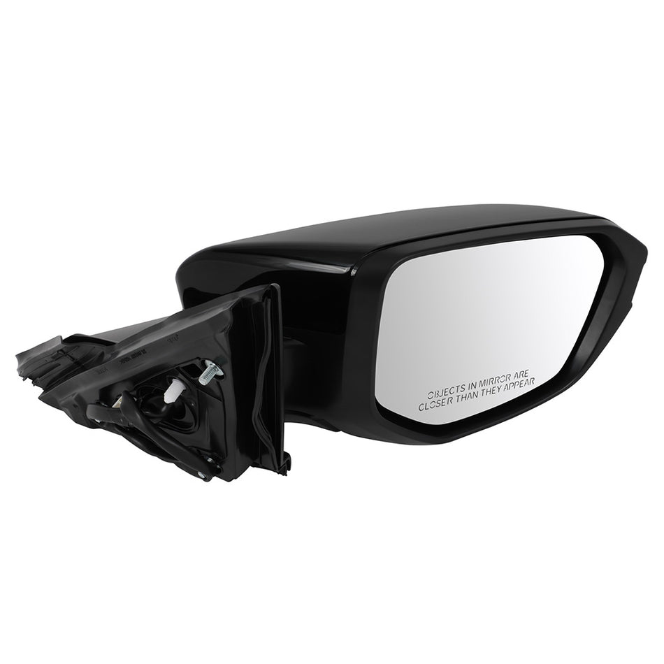 Mirror For 2016-ON Honda Civic Manual Folding Power Black RH Passenger Side