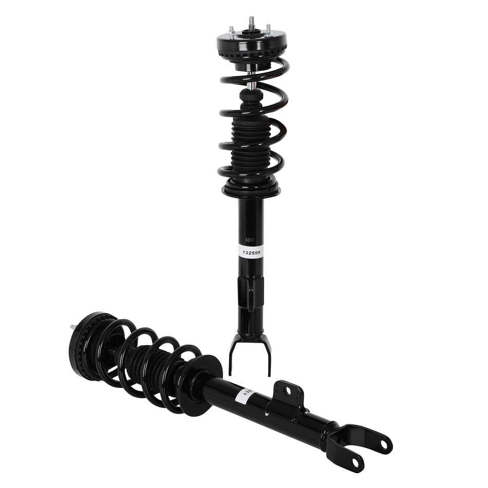 2x 2011-2023 Chrysler 300 RWD Front Complete Struts With Coil Springs Mounts