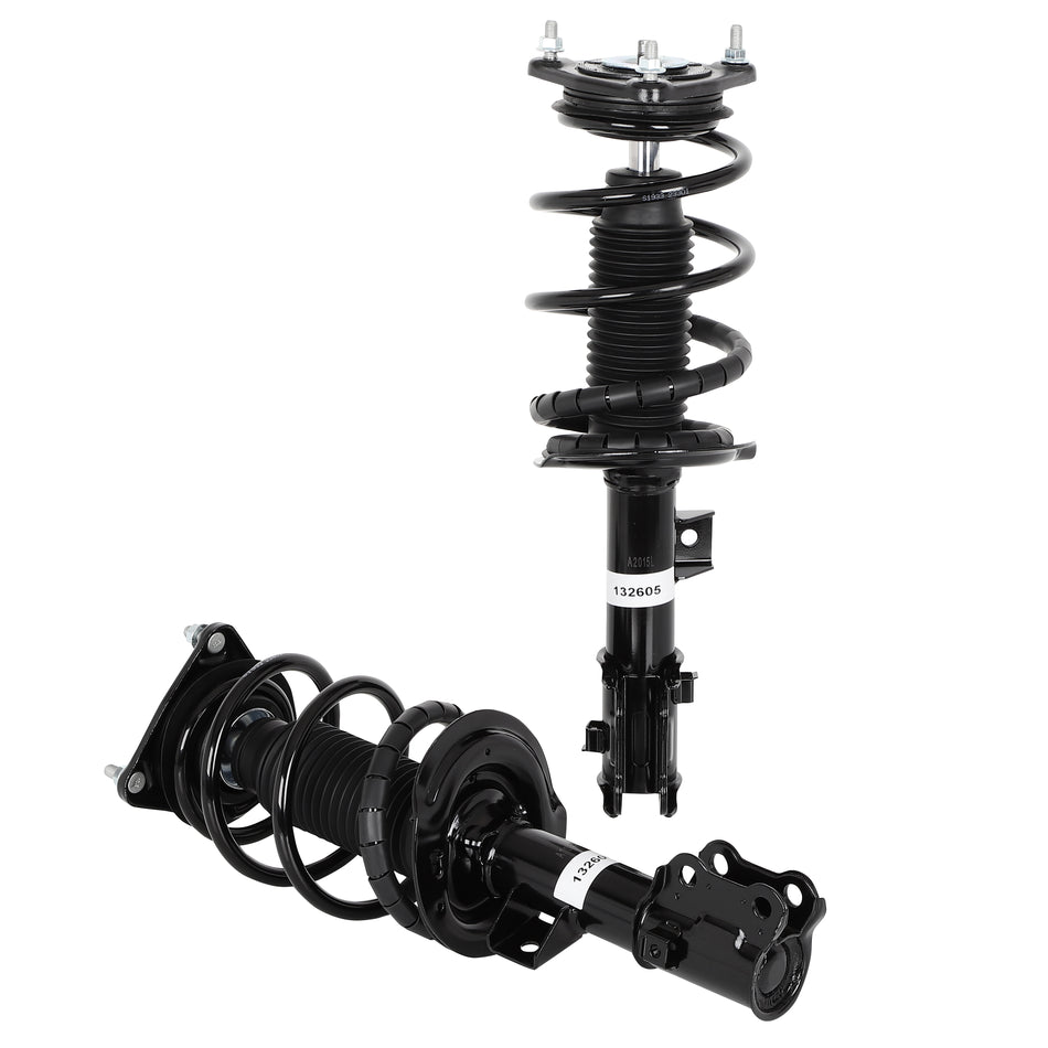 For 2014-2016 2017 2018 Kia Forte Front Complete Struts Shock Spring Assembly 2x