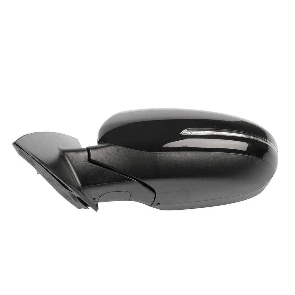 2011-2013 Kia Optima Driver Side View Mirror Black Power Adjustment Manual Fold (KI1320152)