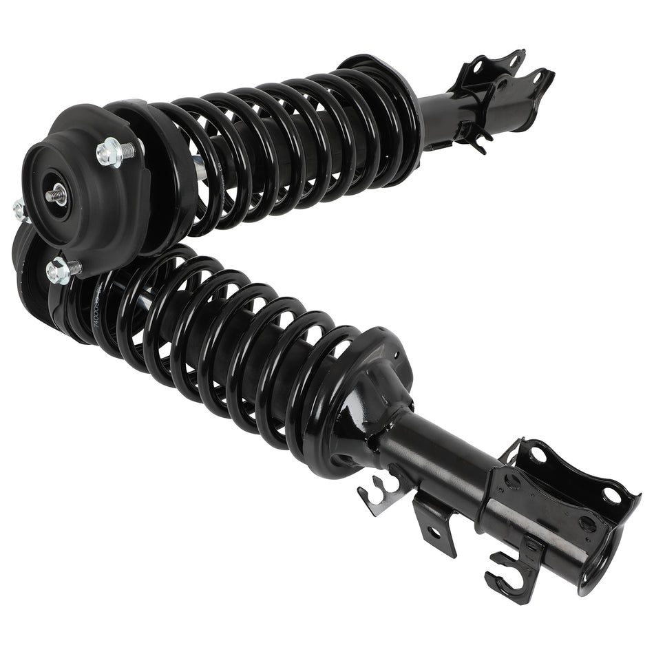For 2002 2003 2004 2005 Kia Rio Front Complete Struts Shock with Coil Springs x2