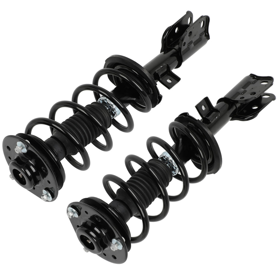 Front 2x Complete Shock Strut withCoil Spring Assembly For Chevrolet Captiva 2012-2015