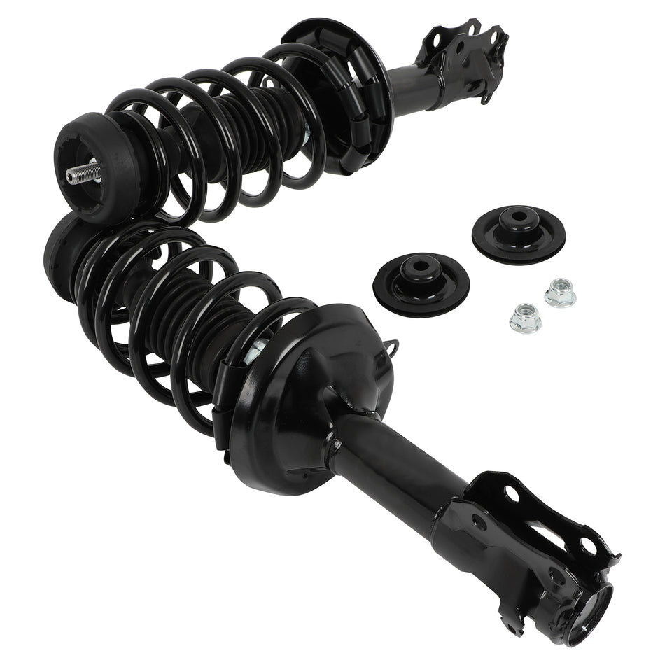 2 Pcs Front For 1993-1998 Volkswagen Jetta & Golf Complete Struts Shocks Spring