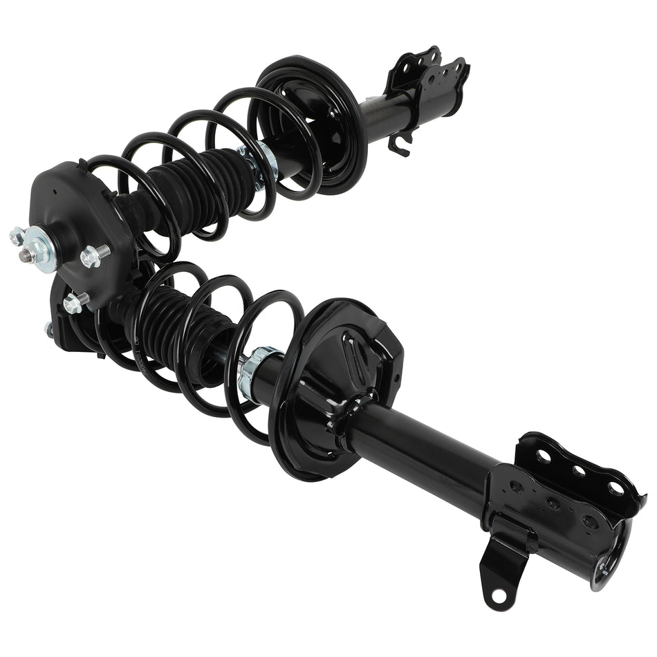 2 Pcs Rear For 1999-03 Mazda Protege Complete Struts Shock Coil Spring Assembly