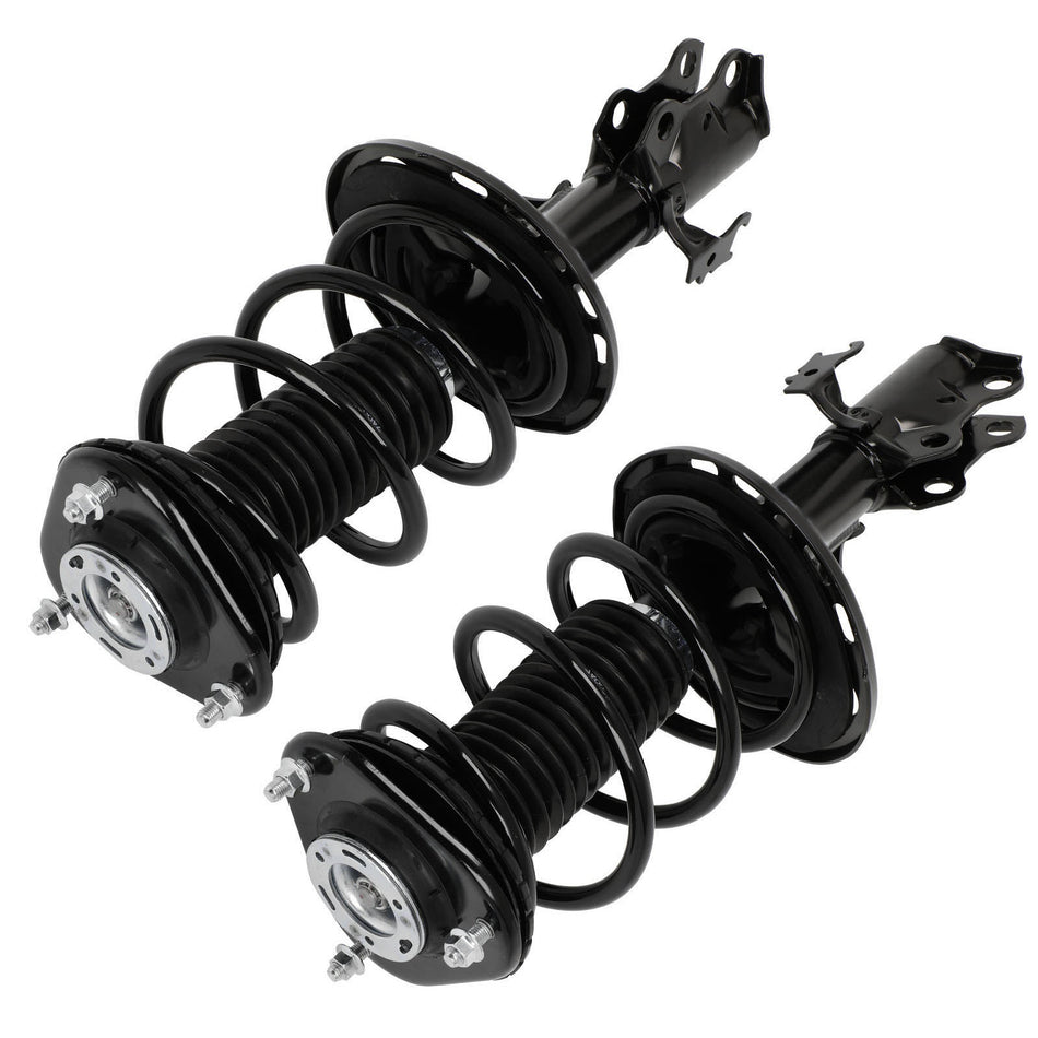 Front 2 PCS For Scion TC 2011-2016 Complete Strut Shocks With Coil Springs Mount