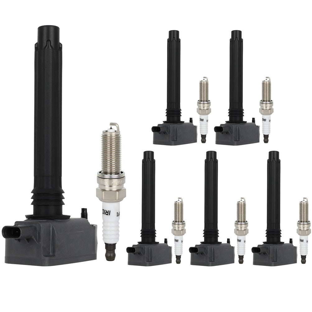 6 For 2017 2018 2019 2020 Dodge Durango 3.6L V6 Ignition Coil & Spark Plug Only for Auto